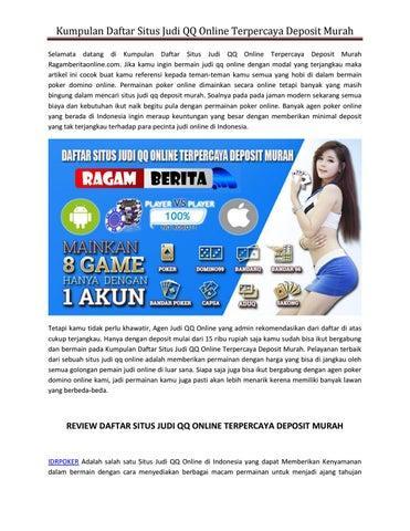 Situs Judi Qq Online Terpercaya di Indonesia